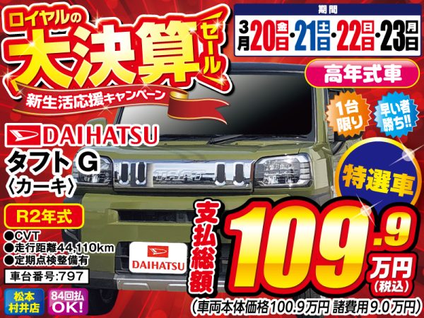 タフト　松本市